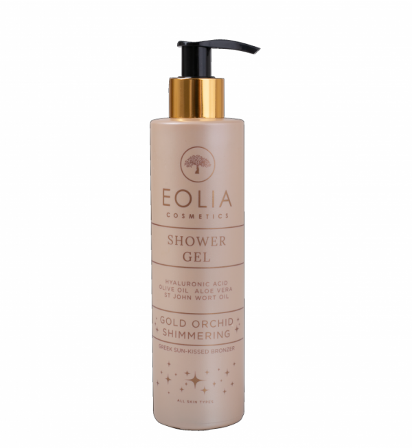 EOLIA COSMETICS SHOWER GEL GOLD ORCHID SHIMMERING 250ML