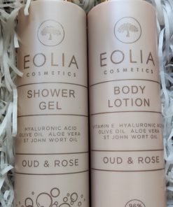Πακέτο δώρου shower gel 250ml και body lotion 250ml Oud & Rose
