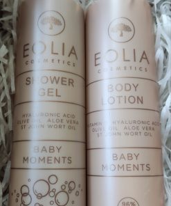 Πακέτο δώρου shower gel 250ml και body lotion 250ml Baby Moments