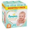 Pampers Premium Care Monthly Pack Νο3 (6-10kg) 204τμχ