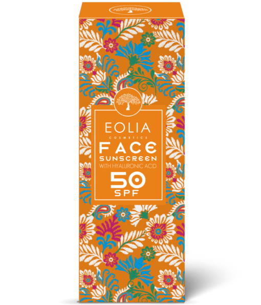 eolia cosmetics αντηλιακή κρέμα προσώπου spf 50 50ml