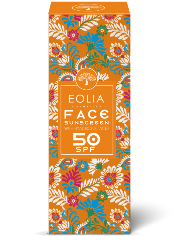 eolia cosmetics αντηλιακή κρέμα προσώπου spf 50 50ml