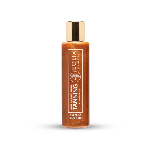 TANNING OIL SHIMMERING- GOLD ORCHID 150ML EOLIA COSMETICS